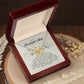 To My Beautiful Mom, Interlocking Hearts Necklace