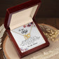 To My Wife, Interlocking Hearts Necklace