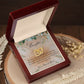To Our Daughter, Interlocking Hearts Necklace