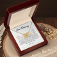 I'm Sorry Gift, Interlocking Hearts Necklace