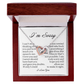 I'm Sorry Gift, Interlocking Hearts Necklace