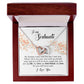 To My Soulmate, Interlocking Hearts Necklace