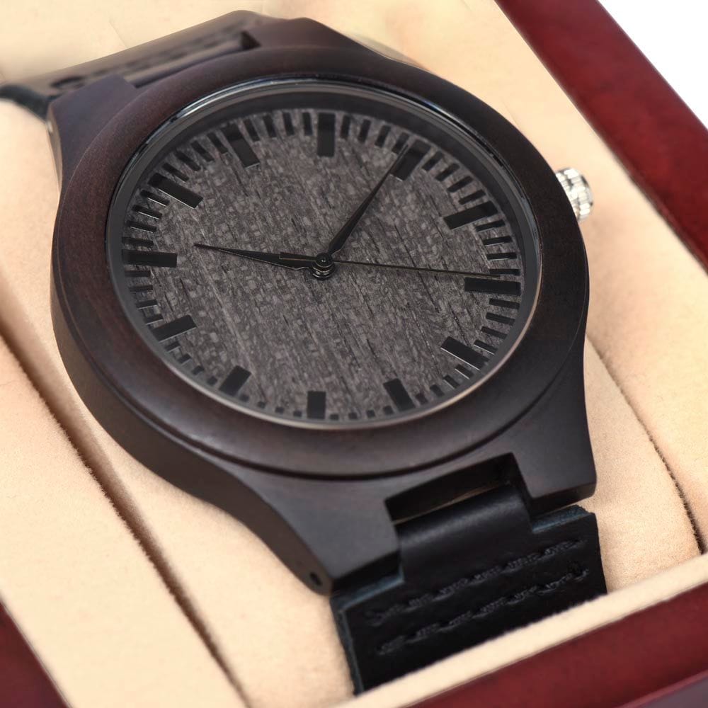 Godfather and Godson Gift, Watch with Message Card and Gift Box, Gift for Godson from Godfather, Watch for Him, Birthday Gift, Keepsake Watch