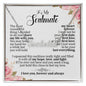 To My Soulmate, Custom Name Necklace