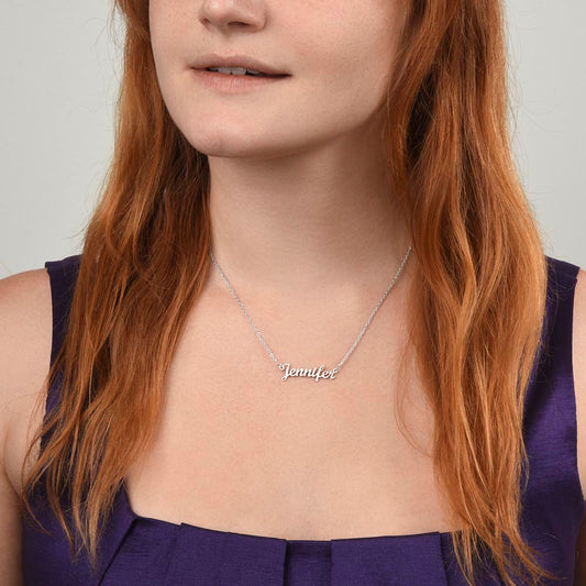 To My Badass Stepdaughter, Custom Name Necklace, Personalized Jewelry for Her