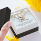 Bonus Mom Gift, Interlocking Heart Necklace