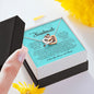 To My Soulmate, Interlocking Heart Necklace