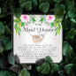 Interlocking Heart Necklace, To My Maid of Honor