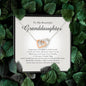 Interlocking Heart Necklace, To My Beautiful Granddaughter, With Love From Grandma / Grandpa