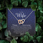Interlocking Heart Necklace, Happy 19th Anniversary