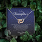 Interlocking Heart Necklace, Gift for Daughter from Mom