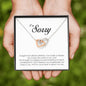 I'm Sorry Gift, Interlocking Heart Necklace