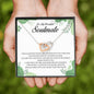 To My Beautiful Soulmate, Interlocking Heart Necklace