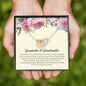Grandmother and Granddaughter Gift, Interlocking Heart Necklace
