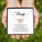 I'm Sorry Gift, Interlocking Heart Necklace
