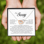 I'm Sorry Gift, Interlocking Heart Necklace