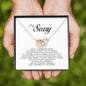 I'm Sorry Gift, Interlocking Heart Necklace