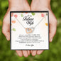 To My Future Wife, Interlocking Heart Necklace