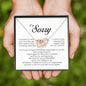 I'm Sorry Gift, Interlocking Heart Necklace