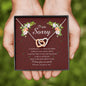 Interlocking Heart Necklace, I'm Sorry Card, Apology Gift For Her, Forgiveness Gift, I’m Sorry Gift For Wife / Girlfriend, Gift To Say Sorry