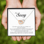 I'm Sorry Gift, Interlocking Heart Necklace