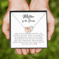 Mother of The Groom Gift, Interlocking Heart Necklace