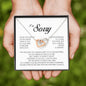 I'm Sorry Gift, Interlocking Heart Necklace