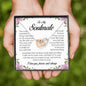 To My Soulmate, Interlocking Heart Necklace