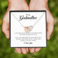 To My Godmother, Interlocking Heart Necklace