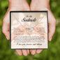 To My Soulmate, Interlocking Heart Necklace