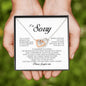 I'm Sorry Gift, Interlocking Heart Necklace