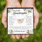 To My Beautiful Granddaughter, Interlocking Heart Necklace
