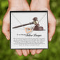 Future Lawyer Gift, Interlocking Heart Necklace