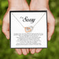I'm Sorry Gift, Interlocking Heart Necklace