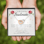 Interlocking Heart Necklace, To My Stunning Soulmate