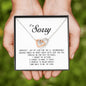 I'm Sorry Gift, Interlocking Heart Necklace