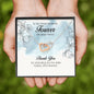 To My Maid of Honor, Interlocking Heart Necklace