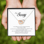 I'm Sorry Gift, Interlocking Heart Necklace