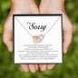 I'm Sorry Gift, Interlocking Heart Necklace