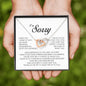 I'm Sorry Gift, Interlocking Heart Necklace