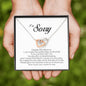 I'm Sorry Gift, Interlocking Heart Necklace