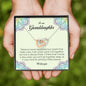 To Our Granddaughter, Interlocking Heart Necklace