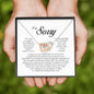 I'm Sorry Gift, Interlocking Heart Necklace