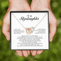 To My Stepdaughter Gift, Interlocking Heart Necklace