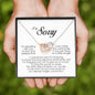 I'm Sorry Gift, Interlocking Heart Necklace
