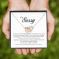 I'm Sorry Gift, Interlocking Heart Necklace