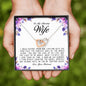 To My Amazing Wife, Interlocking Heart Necklace