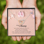 To My Mommy, Interlocking Heart Necklace