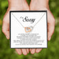 I'm Sorry Gift, Interlocking Heart Necklace