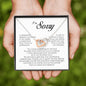 I'm Sorry Gift, Interlocking Heart Necklace
